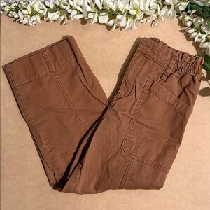 ★ Last Chance LOFT Orange Brown Cargo Pants 4P / MP